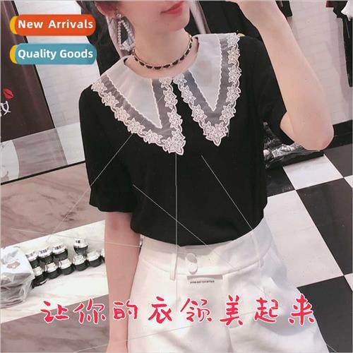 Korea Women Clothes Collar Lace Necklace Fake Collar Decorat