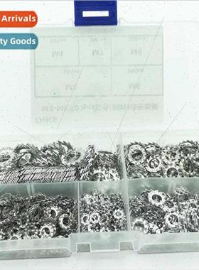 700pcs box M3-M8 combination galvanized toothed washers oute