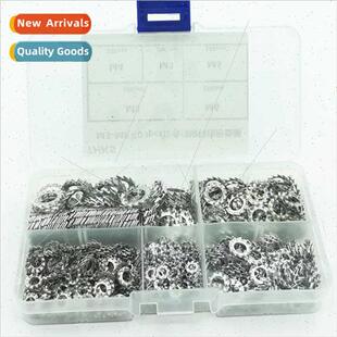 700pcs box M3-M8 combination galvanized toothed washers oute