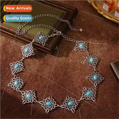 Women heavy exquise carving Chinese knot court heavy metal w