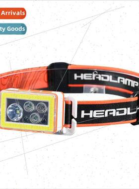 New rechargeable rgb outdoor bright headlamp multiple light