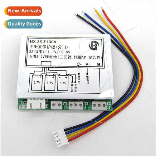 Triple 12.6V thium Battery Protection Plate 3 Series 11.1V P