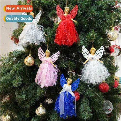 New Christmas new plush angel 2 pendant e charm children cut