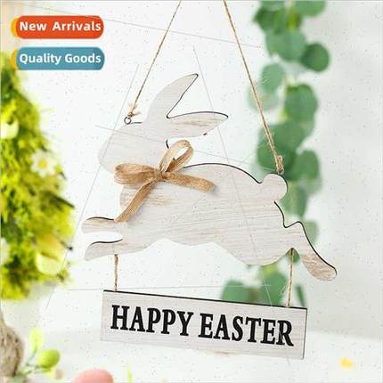 New Products Easter Decorations ins Windy Spring Wooden Bunn