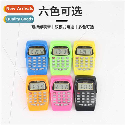 Color Watch Calculator 907 Student Electronic Watch Mini Cal
