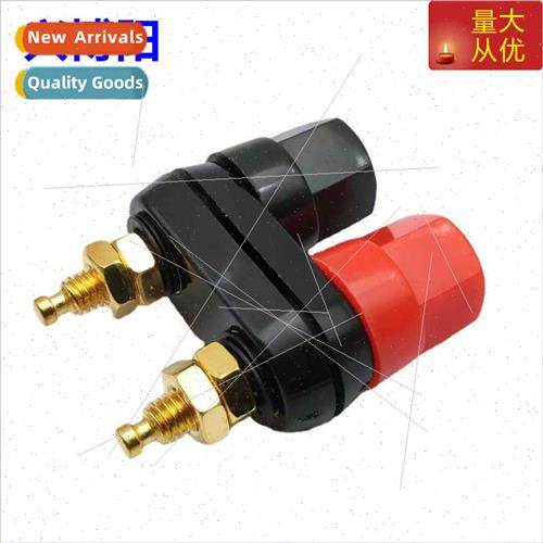 Gold-plated connecting speakers double hexagonal amplifier t