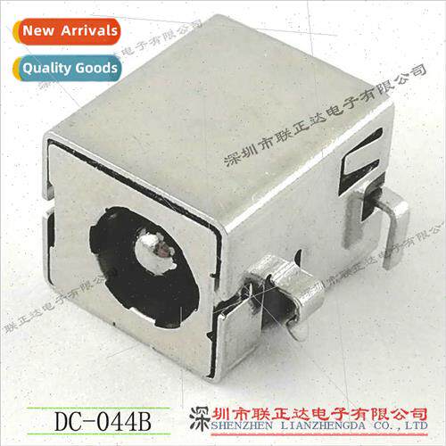 nking Plate DC Socket DC-044B Iron Shell DC Holder Curved Pi