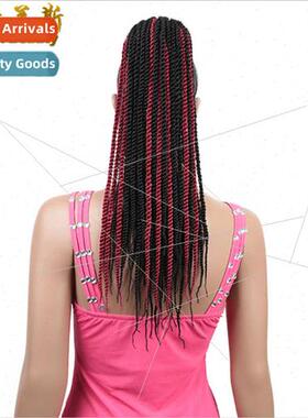 20 inch 2X SENEGAL PONY long straight chemical fiber ponytai