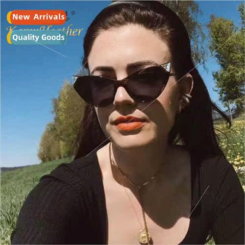 New small frame sunglasses 1921 Europe cat eye sunglasses 适