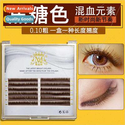 Caramel Eyelash Extensions Natural Realistic Colored Soft ng