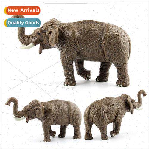 Animal model simulation African est wild elephant plastic so
