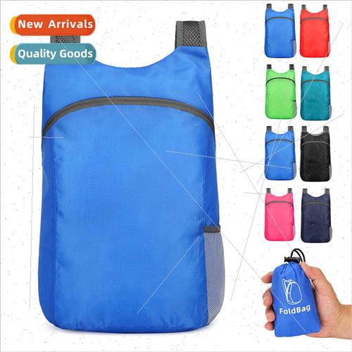new Outdoor Foldable Dual Shoulder Backpack Ultralight Porta