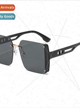 D home new square large frame sunglasses fashion set shootin