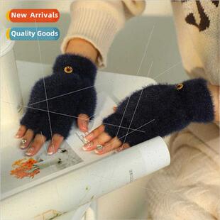 Cute new fall winter knting cold warm leaky finger hundred m