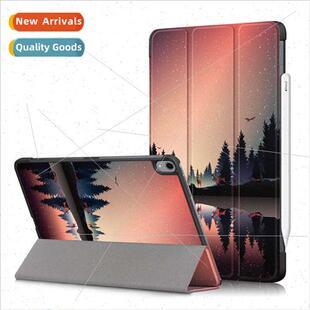 适用iPad 10.9 Tri fold iPad Painted Case Tablet Air4 Caster