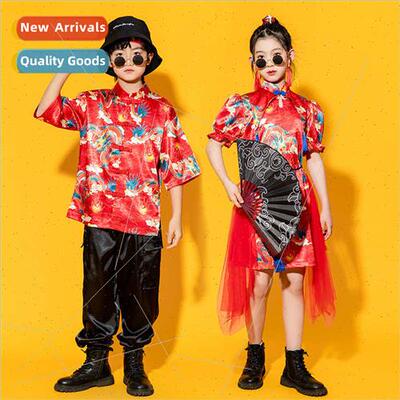 Childrens Chinese  permance clothing boys Hanfu June 1 festi