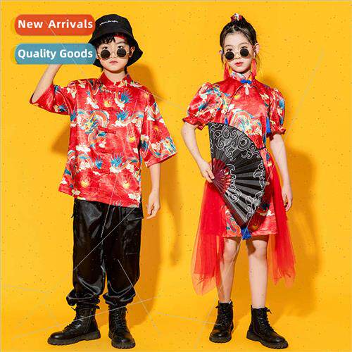 Childrens Chinese  permance clothing boys Hanfu June 1 festi