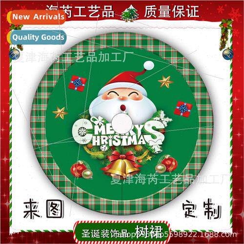3D Digal Printing Christmas Tree Skirt Christmas Decorations