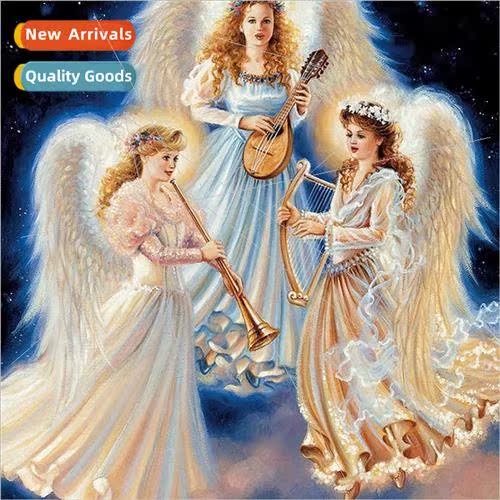 Cross Stch New DIY Angel Full Stch mple Handmade Thread Cros