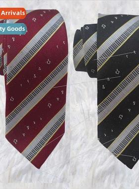 Japan JK unim bow tie Jacquard musical note embroidery tie S