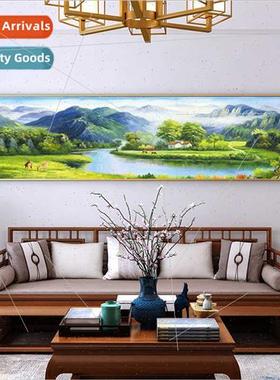 Diamond painting new DIY countryside river house full round