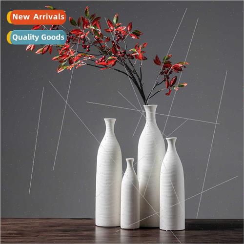 Ceramic Vase Ornament Modern mple Home Soft Decoration Sampl