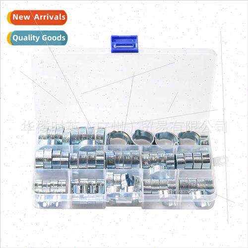80PCS Boxed Double Earring Hoops Galvanized Clamps Sealing P