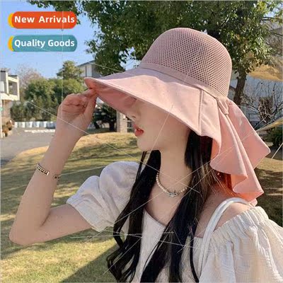 Korean  new fisherman hat ladies summer sun-shading sunscree