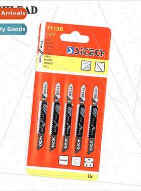 T119B gsaw Blade Wood Board Plastic  Cutting Mer Blade 5pcs