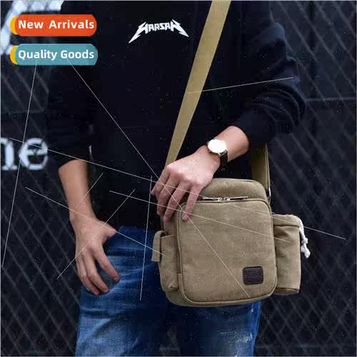 Workwear Bag Canvas Men Bag Multi-compartment Men Casual Bag