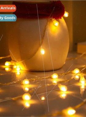 Solar string lights star lights night market flashing lights