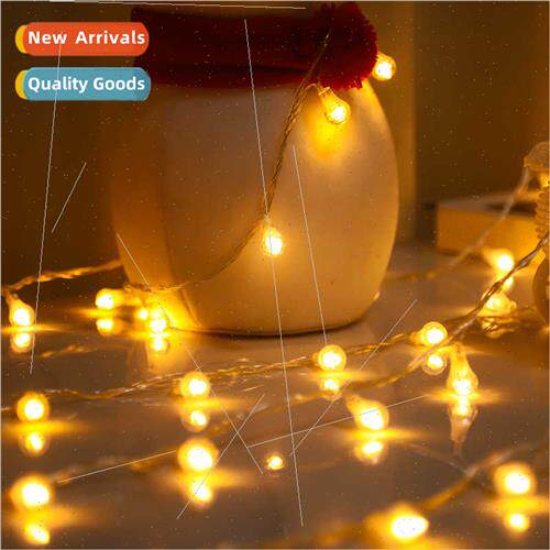 Solar string lights star lights night market flashing lights