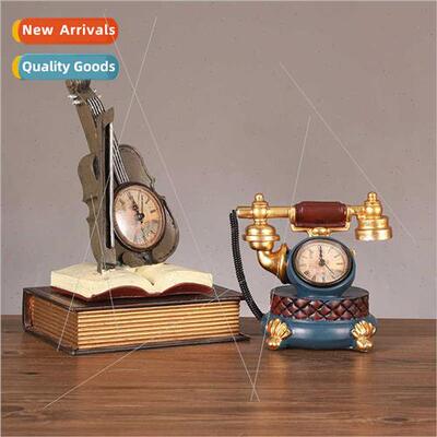 American retro telephone ornaments Europe home living room l