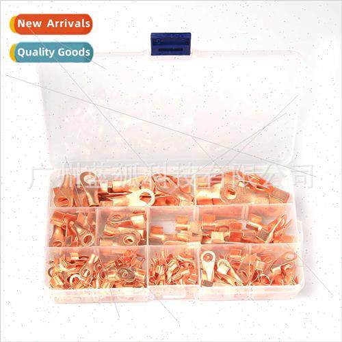 185pcs Purple Copper Open Copper Nose Assortment Copper Crim
