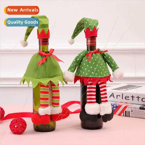 Christmas Wine Bottle Sleeve Supplies Elf Wine Bags Wine Bot