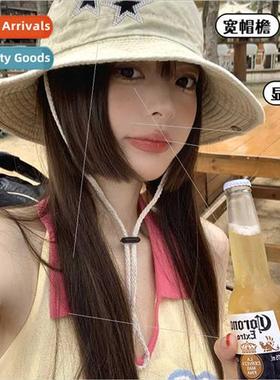 American retro stars western cowboy hat female summer sunsha