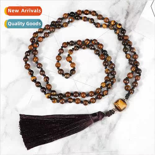 Creative  wooden beads sweater chain jewelry ethnic long ver