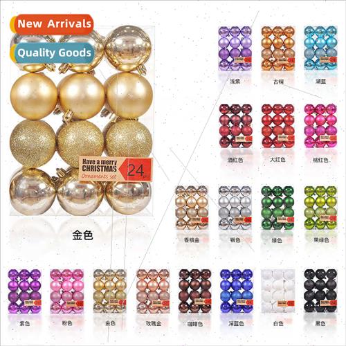 Christmas Tree Decorations Christmas Balls 24 Hanging Christ