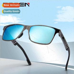 New aluminum magnesium alloy Polarized sunglasses box color