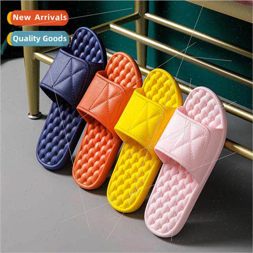 Massage sandals slippers male summer wear indoor couple thic