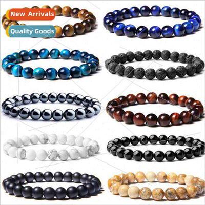 Europe Uned States men stone beads bracelet set decorations