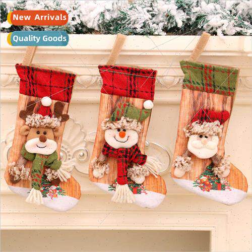 New three-dimensional printing Christmas stocking gift bag O