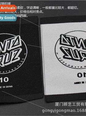 Clothing weaving mark high densy super cut main mark clothin