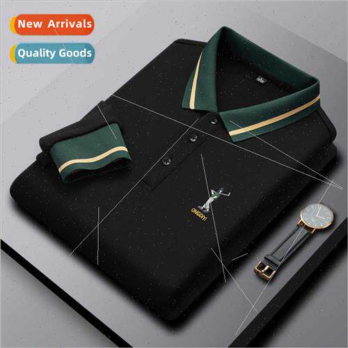 Men long-sleeved t-shirt Paul polo shirt lapel body shirt 20