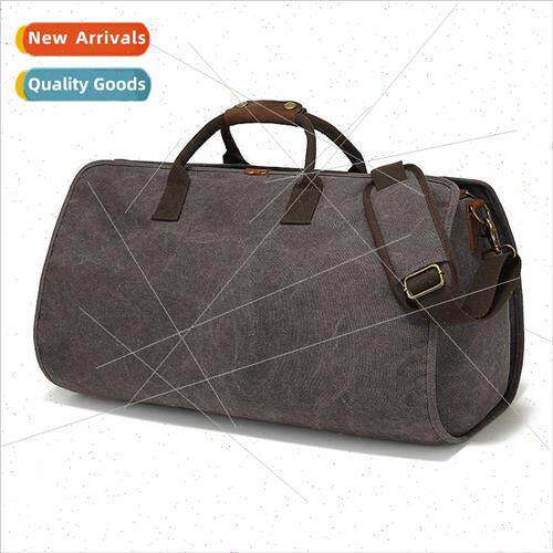 Fashion Canvas Travel Bag Casual Foldable Su Bag Men Handhel