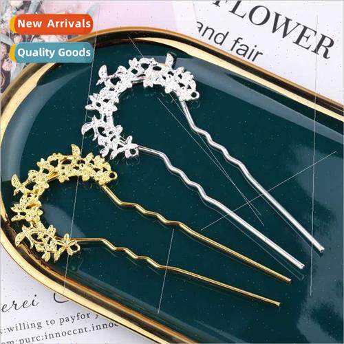 diy alloy jewelry accessories ancient wind hairpin step rock