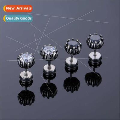 Korea tanium steel earrings earrings are not easy to allergy