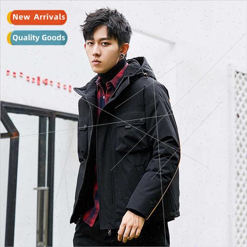 Winter new Korean  work men women couple down jacket short t