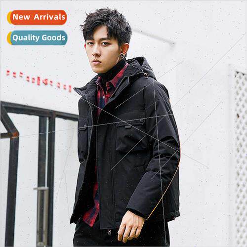 Winter new Korean  work men women couple down jacket short t