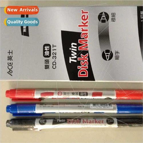 al Yingshi ACE CD-321T Dual Tip Oil-based Pen Eco-friendly Q